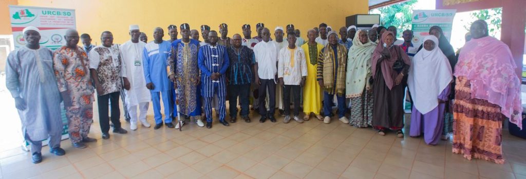 Les participantes-s de la retraite des communautés réalisée à Ouahigouya